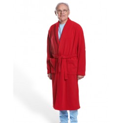 Robe de chambre classique polaire modèle homme