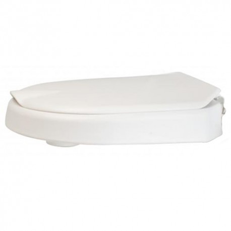 Rehausse toilette 6 cm avec couvercle